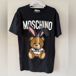 MOSCHINO Playboy collab T shirt dress 🔥